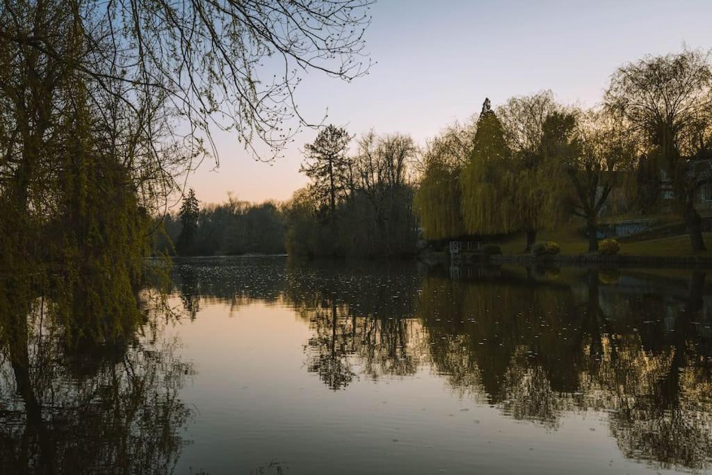 Le Chalet Du Bout Du Monde, En Bord De Riviere ! Grez-sur-Loing Kültér fotó