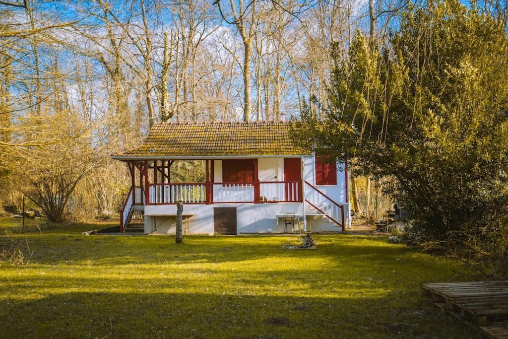 Le Chalet Du Bout Du Monde, En Bord De Riviere ! Grez-sur-Loing Kültér fotó